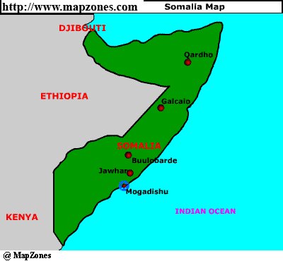 Somalia Map