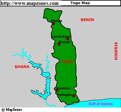 Togo Map
